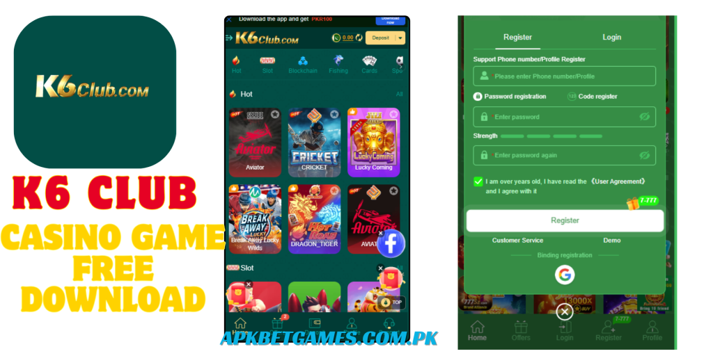 K6 Club Game